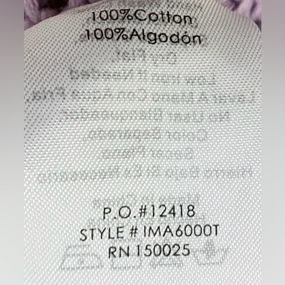 ASOS Emory Park crochet long bell sleeves crop top in lavender color Size Small - Picture 8 of 9